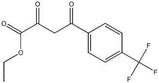 Ethyl a,g-dioxo-4-trifluoroMethylbenzenebutanoate Structure