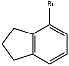 4-ブロモ-2,3-ジヒドロ-1H-インデン 化学構造式