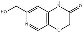 7-(hydroxyMethyl)-1H-pyrido[3,4-b][1,4]oxazin-2(3H)-one 化学構造式