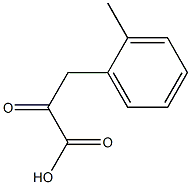 Benzenepropanoic acid, 2-Methyl-.alpha.-oxo- Structure
