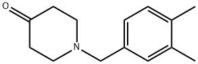 1-(3,4-DiMethylbenzyl)piperidin-4-one Structure