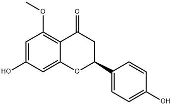 5-O-Methylnaringenin Struktur