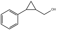 (2-フェニルシクロプロピル)メタノール 化学構造式