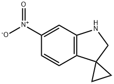 6'-Nitrospiro[cyclopropane-1,3'-indoline] Structure