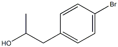 1-(4-ブロモフェニル)-2-プロパノール 化学構造式