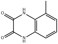 5-甲基喹喔啉-2,3(1H,4H)-二酮 结构式