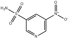 5-硝基吡啶-3-磺酰胺, 62009-07-8, 结构式