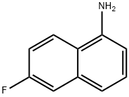 6 - 氟 - 1 - 氨基 - 萘, 62078-78-8, 结构式