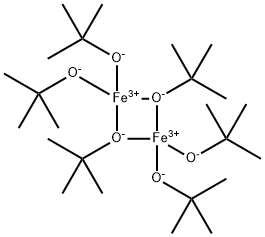 IRON(lll) t-BUTOXIDE Structure
