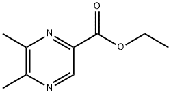Ethyl 5,6-diMethylpyrazine-2-carboxylate 化学構造式
