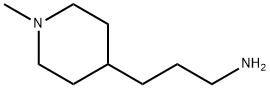 4-Piperidinepropanamine,1-methyl-(9CI) Structure