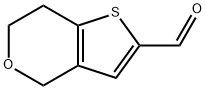 6,7-二氢-4H-噻吩并[3,2-C]吡喃-2-甲醛, 623564-80-7, 结构式