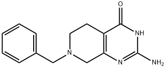 2-AMino-7-benzyl-5,6,7,8-tetrahydro-3H-pyrido[3,4-d]pyriMidin-4-one Struktur