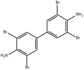 4,4'-二氨基-3,3'，5,5'-四溴联苯,62477-23-0,结构式