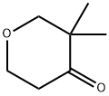 3,3-二甲基二氢-2H-吡喃-4(3H)-酮, 625099-31-2, 结构式
