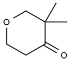 3,3-DiMethyldihydro-2H-pyran-4(3H)-one Structure