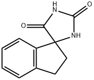 螺[咪唑烷-4,1-茚满]-2,5-二酮, 6252-98-8, 结构式