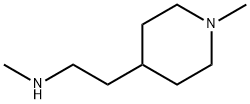 4-Piperidineethanamine,N,1-dimethyl-(9CI) Structure