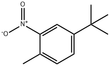 4-tert-butyl-1-methyl-2-nitrobenzene Struktur