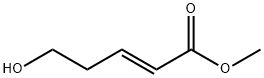 (2E)-5-Hydroxy-2-pentenoic Acid Methyl Ester Struktur