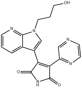 GSK-3BETA 抑制剂 XI, 626604-39-5, 结构式
