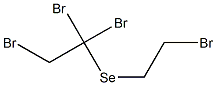 Bis(2-broMoethyl)seleniuM DibroMide 结构式