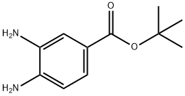 tert-butyl 3,4-diaMinobenzoate Struktur