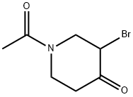 1-acetyl-3-broMopiperidin-4-one hydrobroMide|1-乙酰基-3-溴-4-哌啶酮
