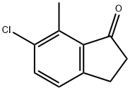 6-CHLORO-7-METHYL-1-INDANONE Structure