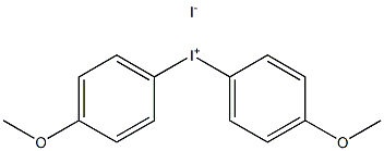 IodoniuM,bis(4-Methoxyphenyl)-,iodide Struktur