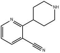 2-(Piperidin-4-yl)nicotinonitrile Structure