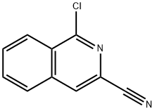 1-Chloroisoquinoline-3-carbonitrile Structure