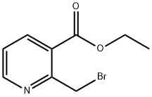 Ethyl 2-(broMoMethyl)nicotinate Struktur