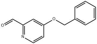 4-(苄氧基)皮考林醛, 63071-14-7, 结构式