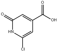 2-氯-6-甲氧基异烟酸 结构式