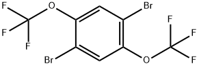 1,4-二溴-2,5-双三氟甲氧基苯, 63165-16-2, 结构式