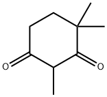 2,4,4-三甲基-1,3-环己二酮 结构式