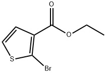2-溴噻吩-3-羧酸乙酯, 632325-50-9, 结构式