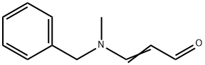 3-[Benzyl(Methyl)aMino]acrylaldehyde Struktur