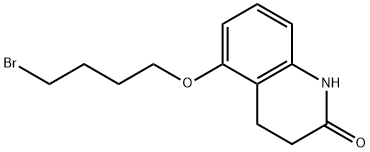 Aripiprazole Related CoMpound (5-(4-broMobutoxy)-3,4-dihydroquinolin-2(1H)-one) Struktur
