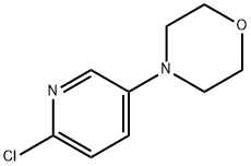 4-(6-クロロピリジン-3-イル)モルホリン 化学構造式