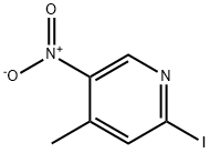 2-Iodo-4-Methyl-5-nitropyridine Structure