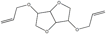 3,6-bis(allyloxy)hexahydrofuro[3,2-b]furan Structure