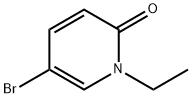 5-ブロモ-1-エチルピリジン-2(1H)-オン 化学構造式
