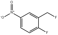 1-Fluoro-2-(fluoroMethyl)-4-nitrobenzene Structure