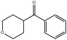 phenyl(tetrahydro-2H-pyran-4-yl)Methanone Struktur