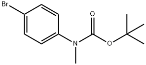 (4-ブロモフェニル)メチルカルバミン酸TERT-ブチル 化学構造式