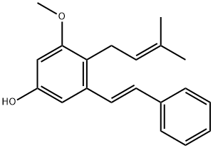 64125-60-6 3-甲氧基-4-(3-甲基-2-丁烯基)-5-[(1E)-2-苯基乙烯基]苯酚