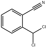 2 - 二氯甲基苯甲腈 结构式