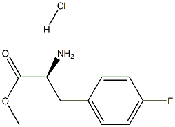 4-Fluoro-L-phenylalanine Methyl ester, HCl Structure